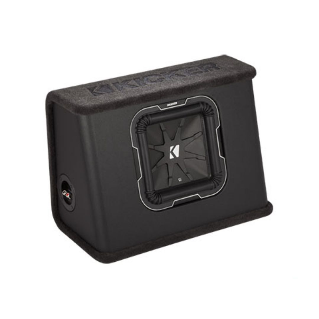 Kicker TL7102, TL710 L7 10" Subwoofer in Thin-Profile Vented Enclosure, 2-Ohm, 750W (41TL7102) (OB)