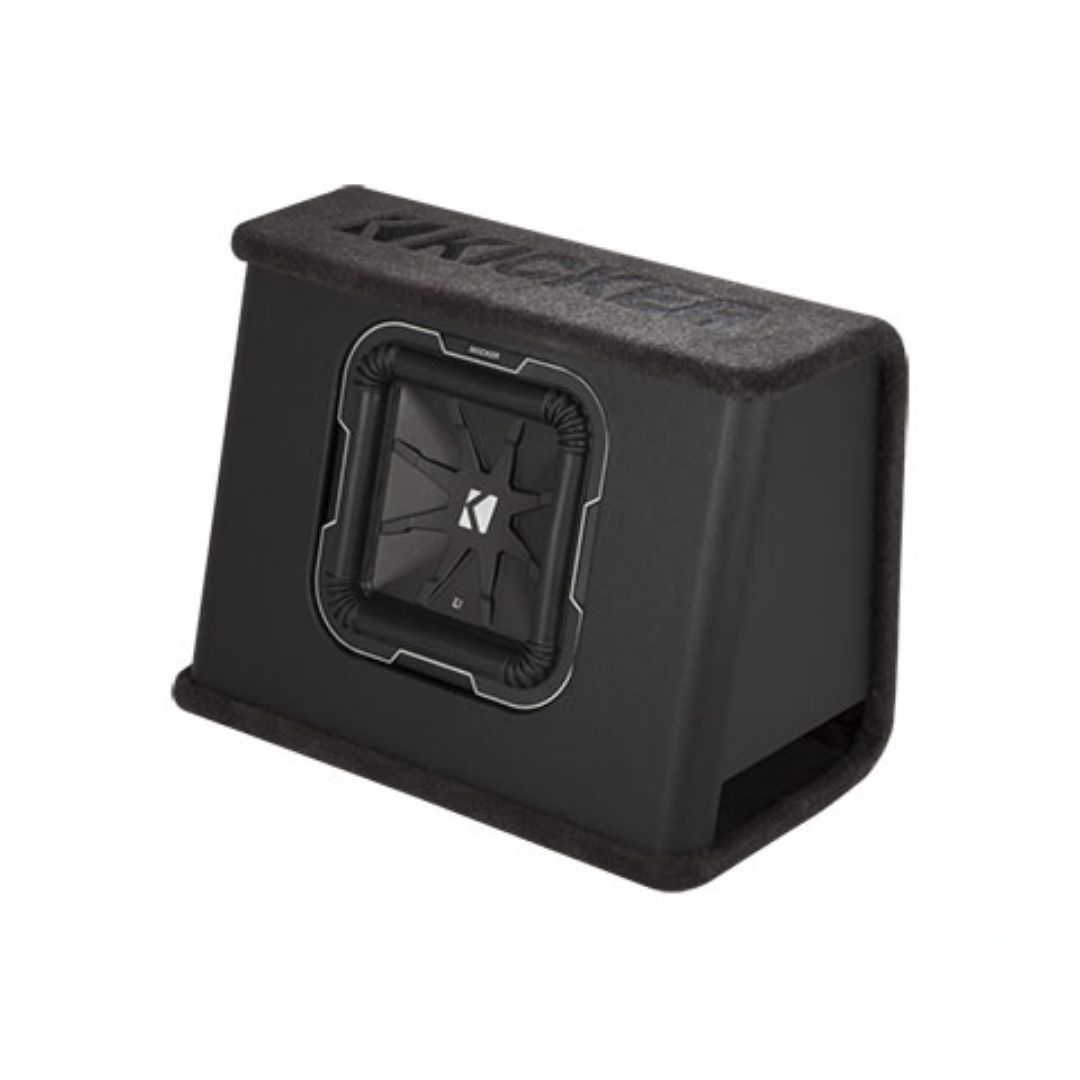 Kicker TL7102, TL710 L7 10" Subwoofer in Thin-Profile Vented Enclosure, 2-Ohm, 750W (41TL7102) (OB)