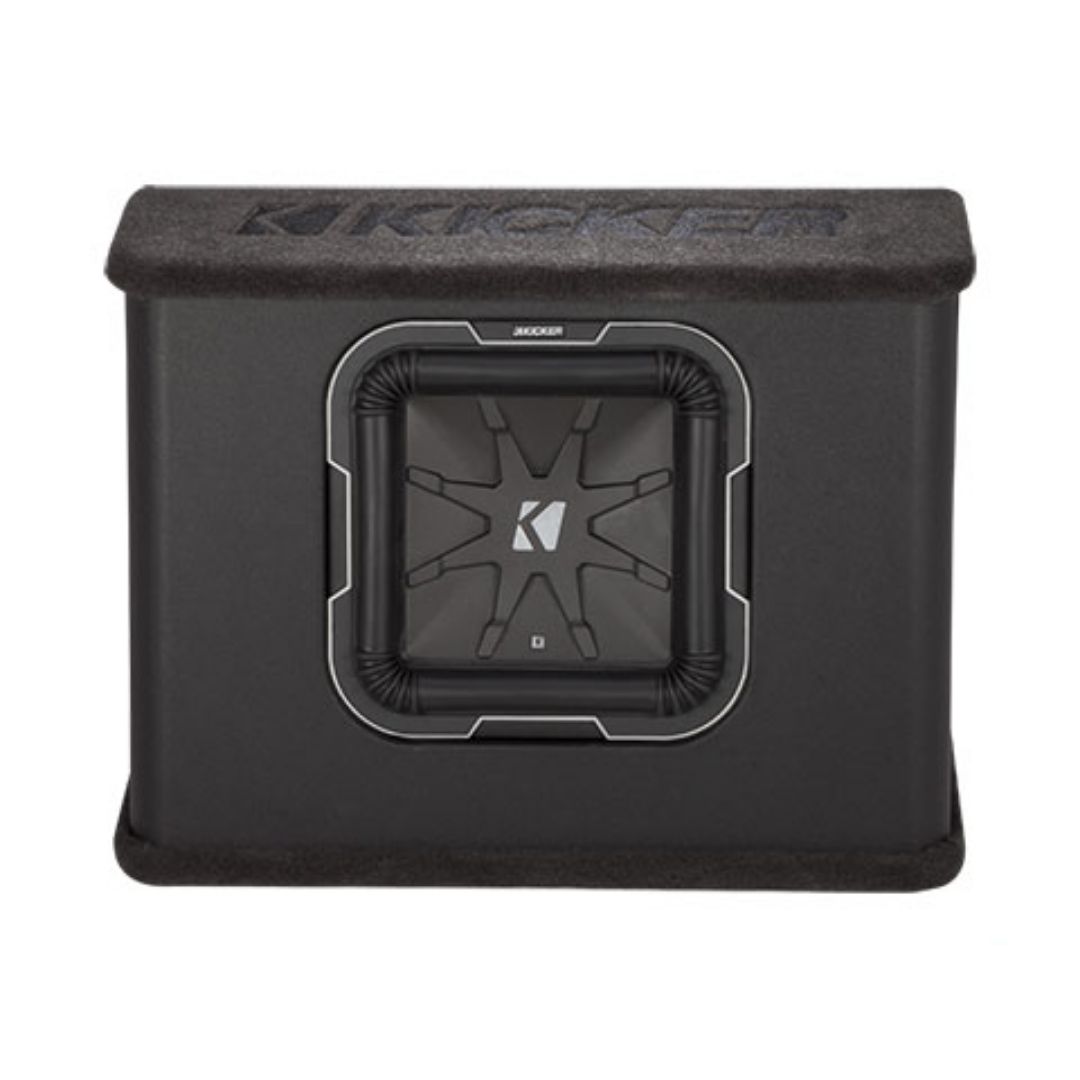Kicker TL7102, TL710 L7 10" Subwoofer in Thin-Profile Vented Enclosure, 2-Ohm, 750W (41TL7102) (OB)