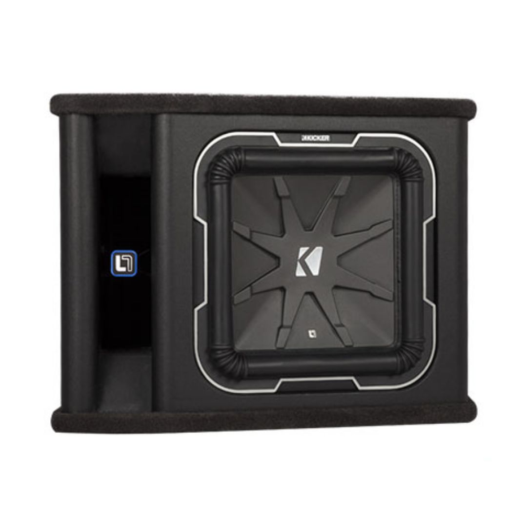Kicker VL7122, VL712 L7 12" Subwoofer in Vented Enclosure, 2-Ohm, 900W (41VL7122) (OB)
