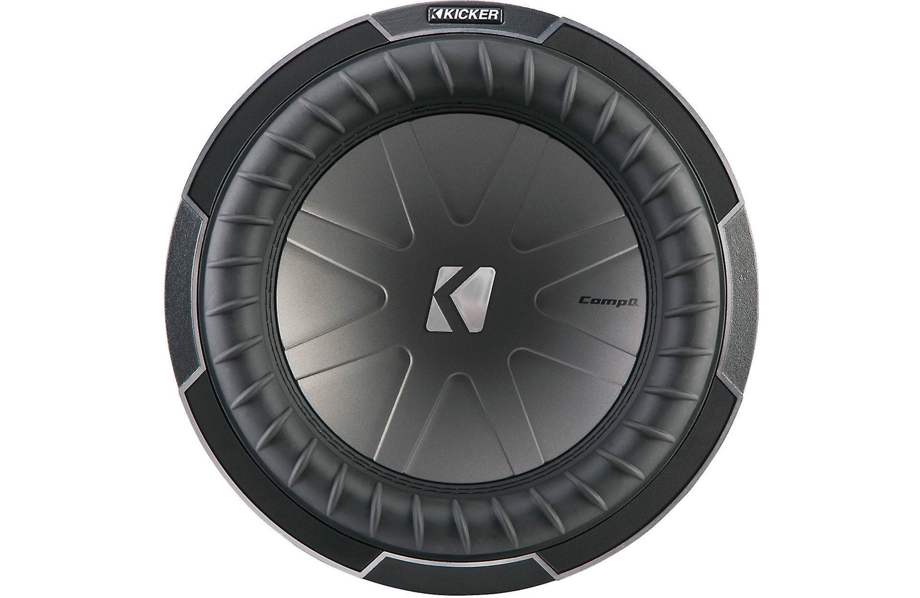 Kicker CWQ102, CompQ 10" Dual Voice Coil Subwoofer 2-Ohm, 750W (42CWQ102) (OB)