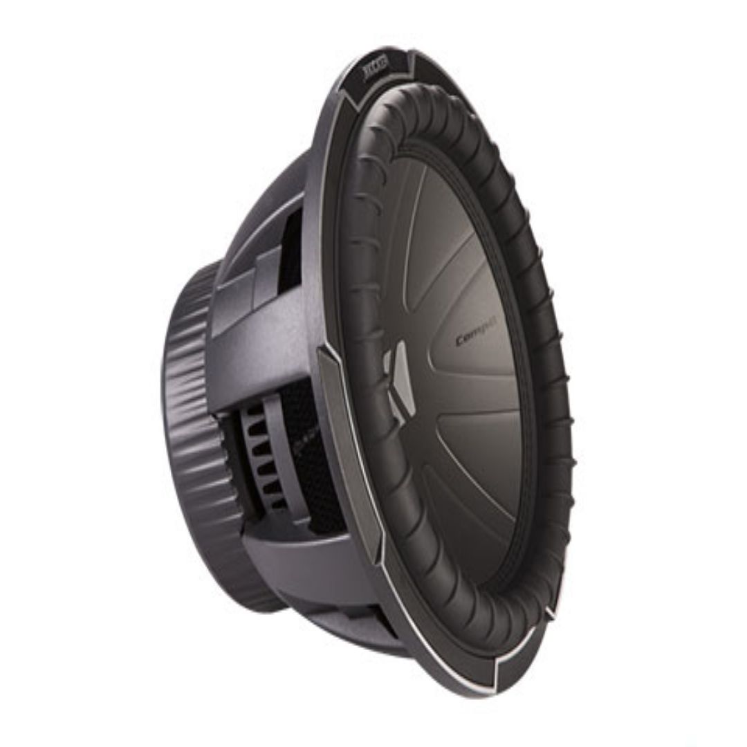 Kicker CWQ124, CompQ 12" Dual Voice Coil Subwoofer 4-Ohm, 850W (42CWQ124) (OB)