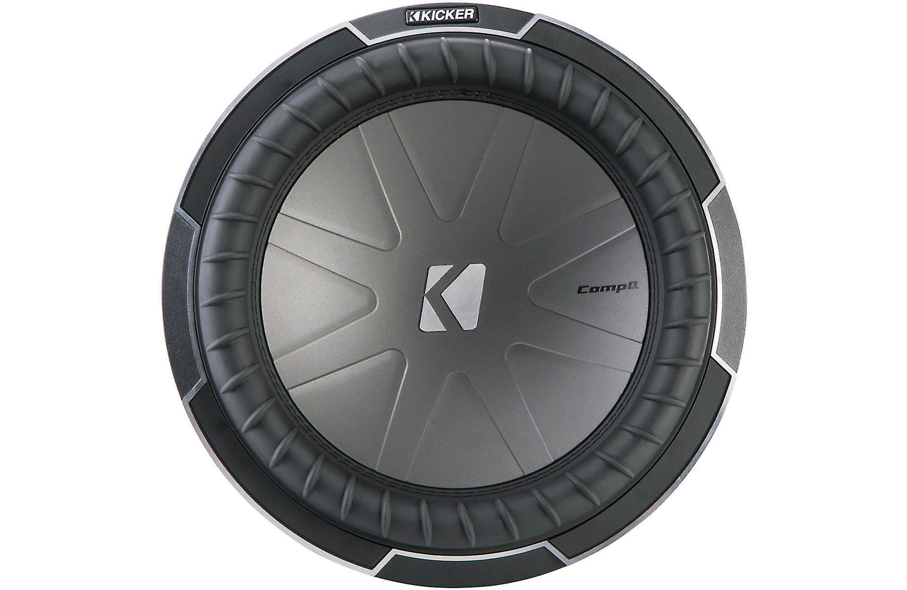 Kicker CWQ124, CompQ 12" Dual Voice Coil Subwoofer 4-Ohm, 850W (42CWQ124) (OB)