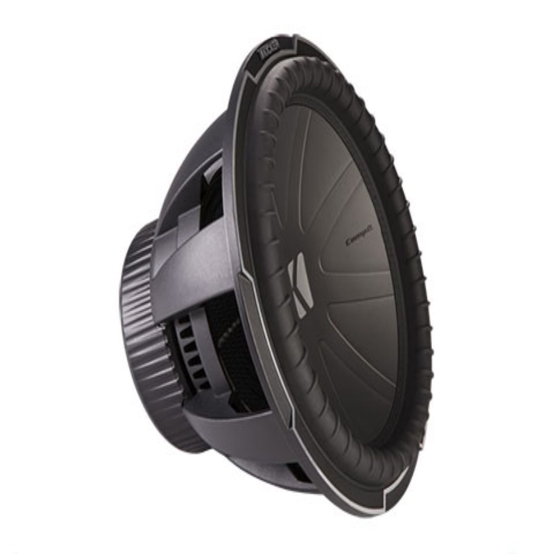 Kicker CWQ154, CompQ 15" Dual Voice Coil Subwoofer 4-Ohm, 1100W (42CWQ154) (OB)