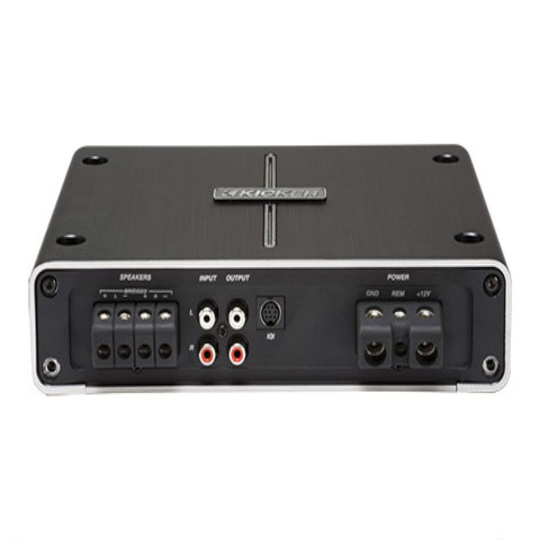Kicker IQ5002, Q Class 2-Channel Class D Subwoofer Amplifier - 500W (42IQ5002) (OB)