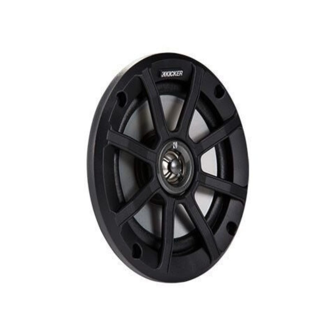 Kicker PSC652, PS Series 6.5" PowerSports Weather-Proof Coaxial Speakers, 2-Ohm (42PSC652) (OB)