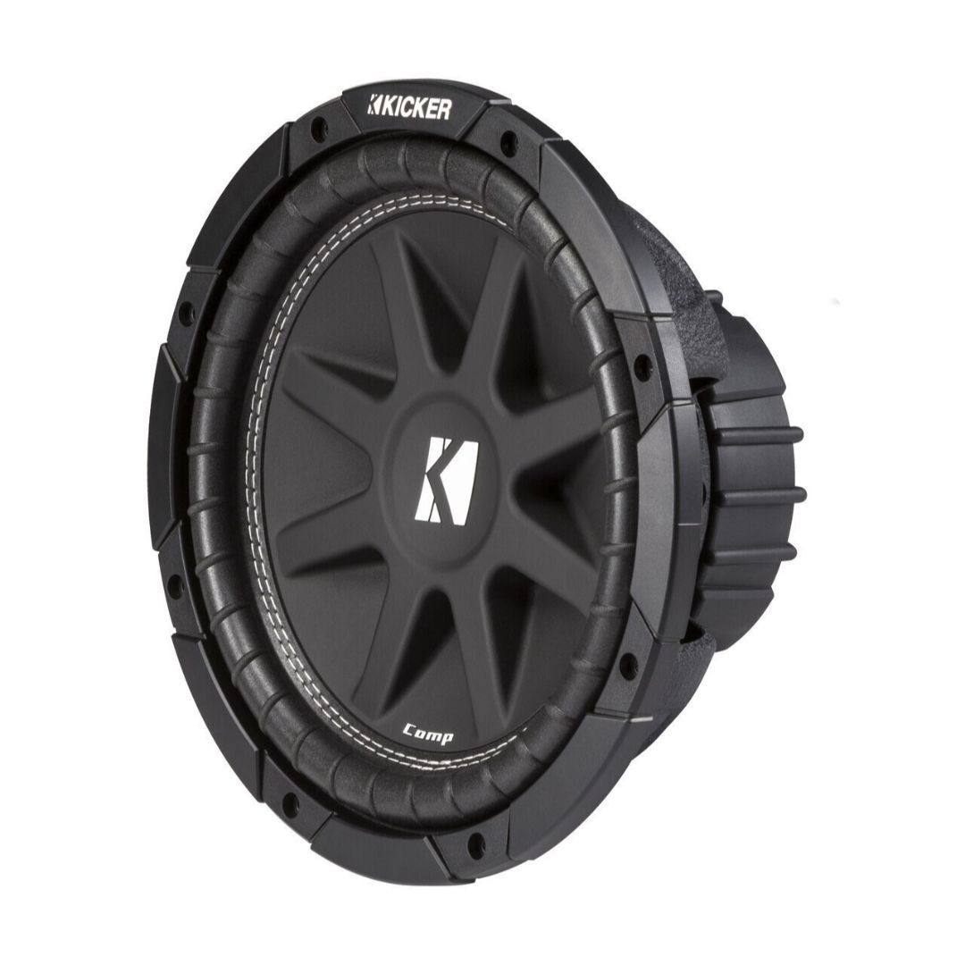 Kicker C104, Comp 10" Single Voice Coil Subwoofer, 4-Ohm (43C104) (OB)