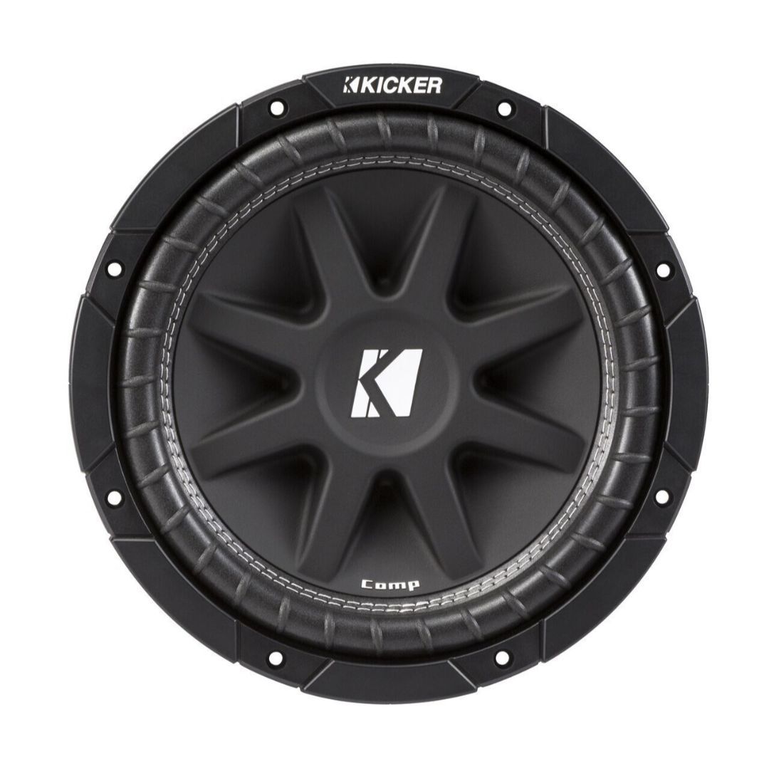 Kicker C104, Comp 10" Single Voice Coil Subwoofer, 4-Ohm (43C104) (OB)