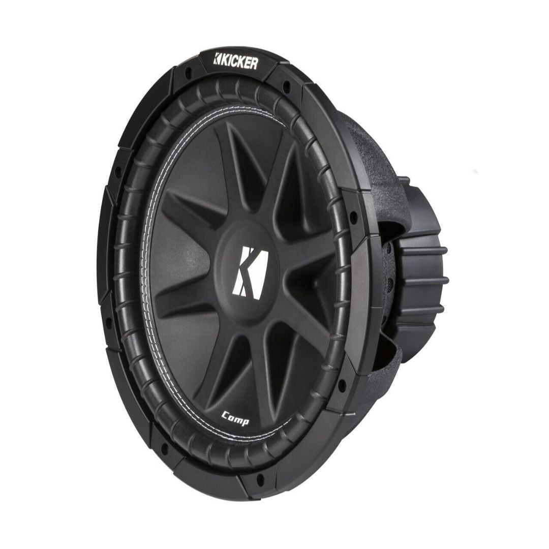 Kicker C124, Comp 12" Single Voice Coil Subwoofer, 4-Ohm (43C124) (OB)