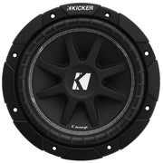 Kicker C84, Comp 8" Single Voice Coil Subwoofer, 4-Ohm (43C84) (OB)