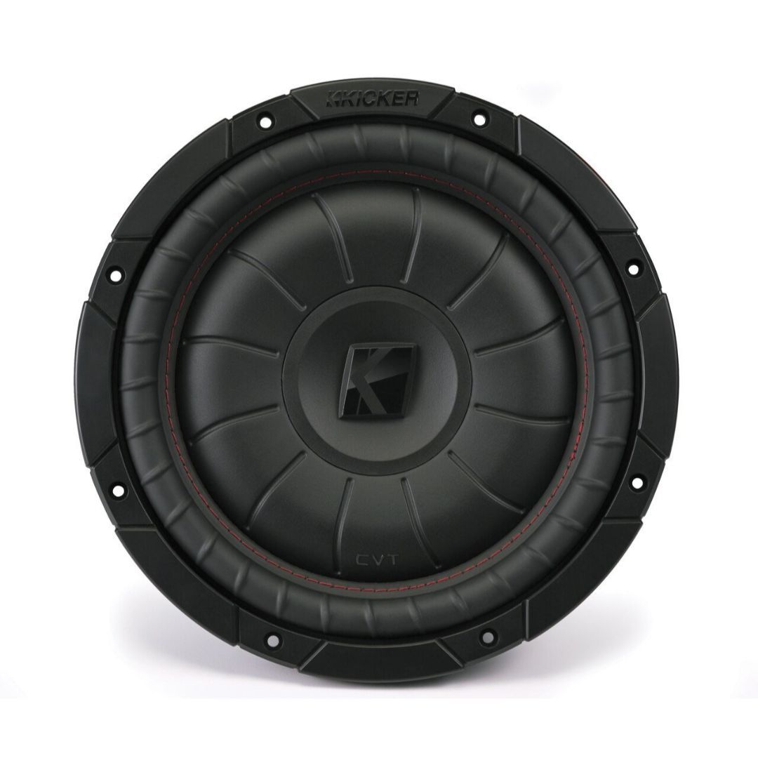 Kicker CVT104, CompVT 10" Single Voice Coil Subwoofer 4-Ohm, 350W (43CVT104) (OB)