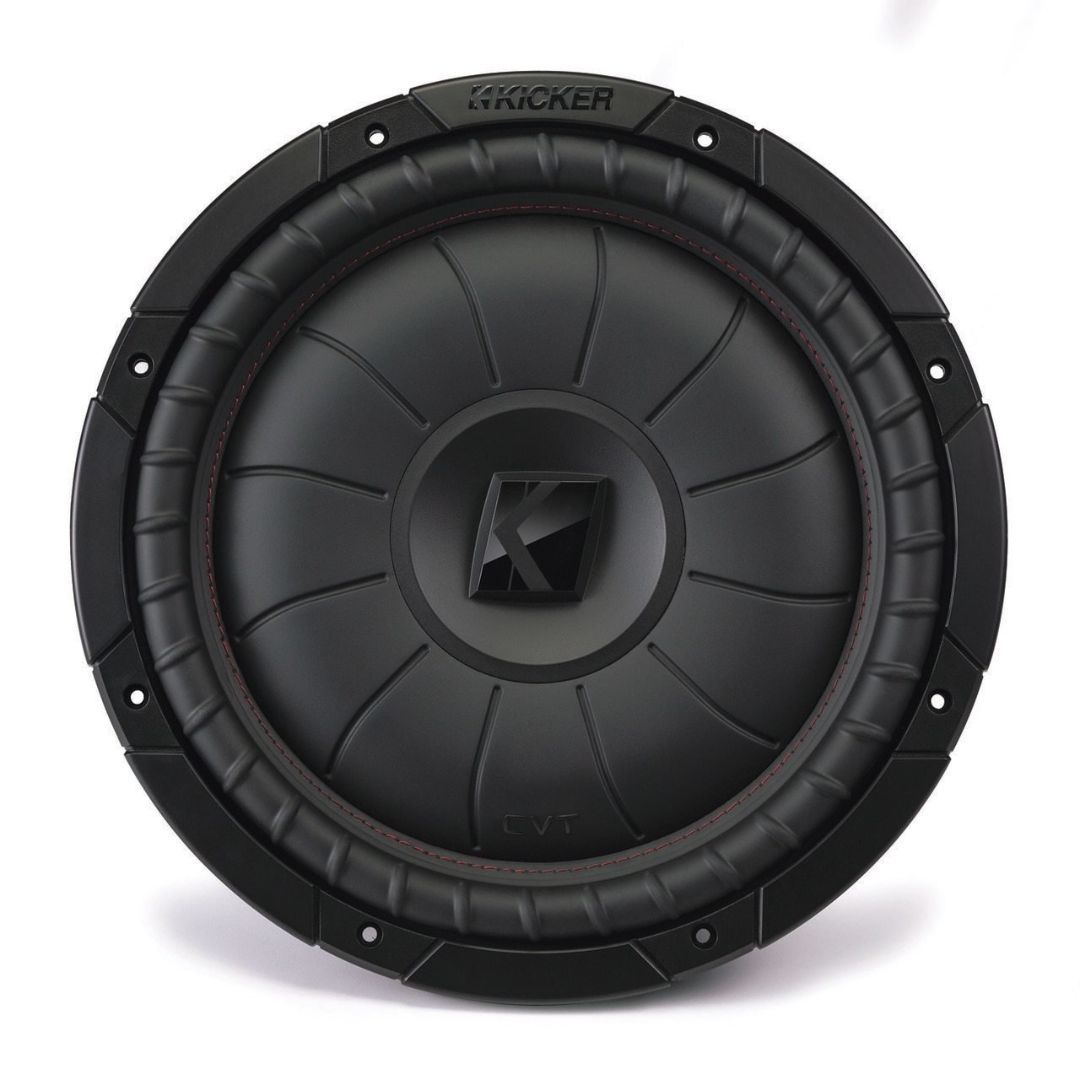 Kicker CVT122, CompVT 12" Single Voice Coil Subwoofer 2-Ohm, 400W (43CVT122) (OB)