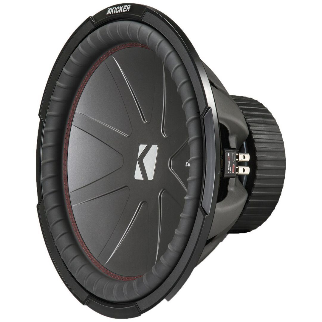 Kicker CWR152, CompR 15" Dual Voice Coil Subwoofer 2-Ohm, 800W (OB)