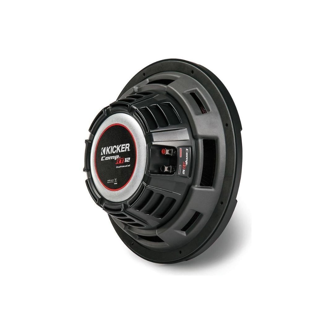 Kicker CWRT122, CompRT 12" Dual Voice Coil Subwoofer 2-Ohm, 500W (OB)