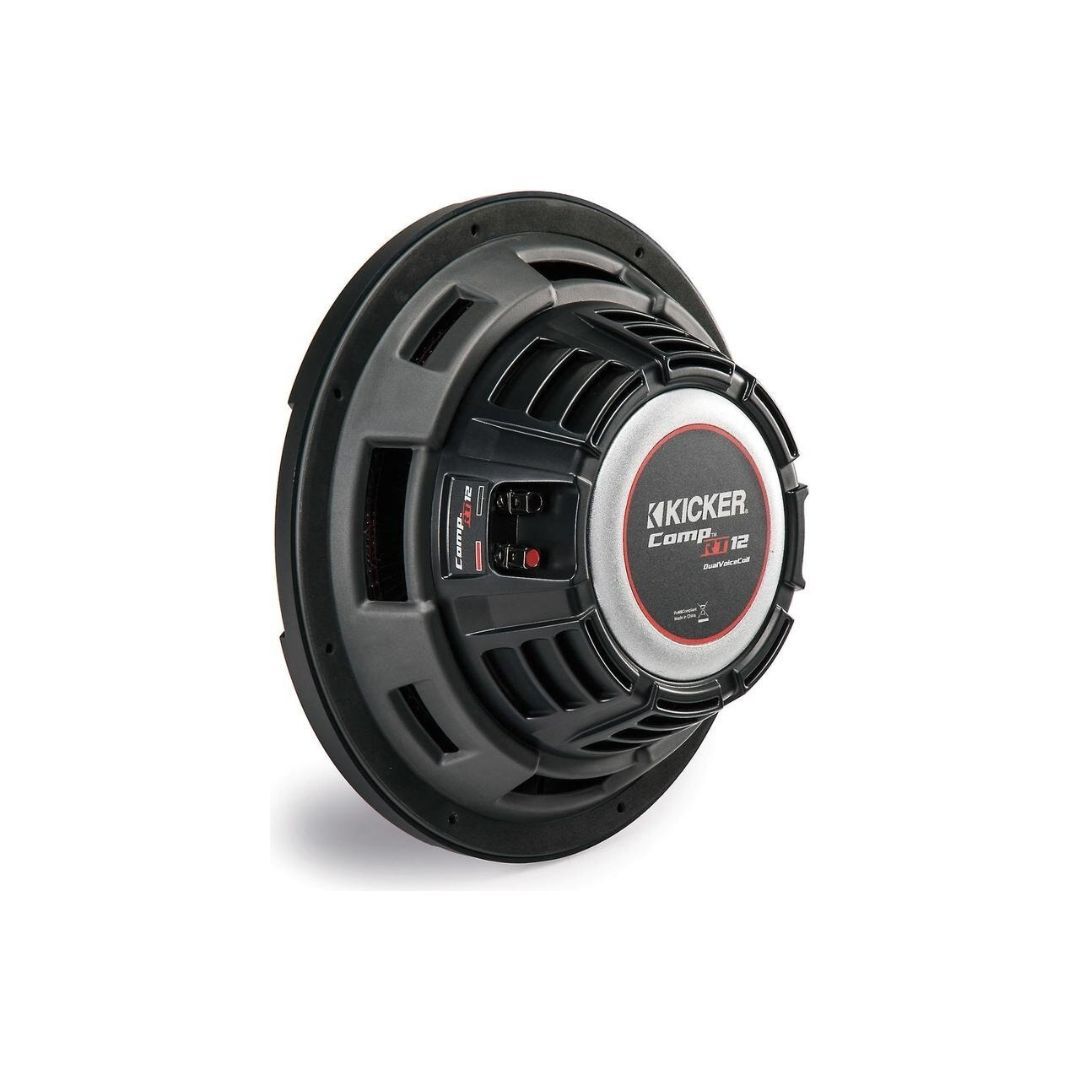 Kicker CWRT122, CompRT 12" Dual Voice Coil Subwoofer 2-Ohm, 500W (OB)