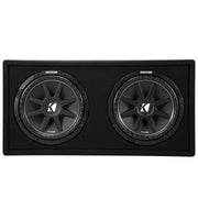 Kicker DC122, Dual Comp 12" Subwoofer In Vented Enclosure, 2-Ohm (OB)