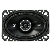 Kicker DSC4604, DS 4X6" 2-Way Coaxial Speakers, 4-Ohm (OB)