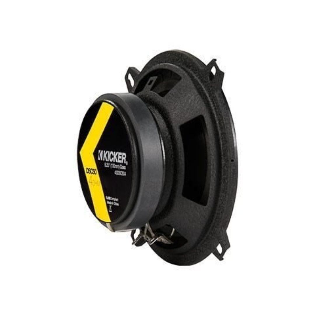 Kicker DSC504, DS 5.25" 2-Way Coaxial Speakers, 4-Ohm (OB)
