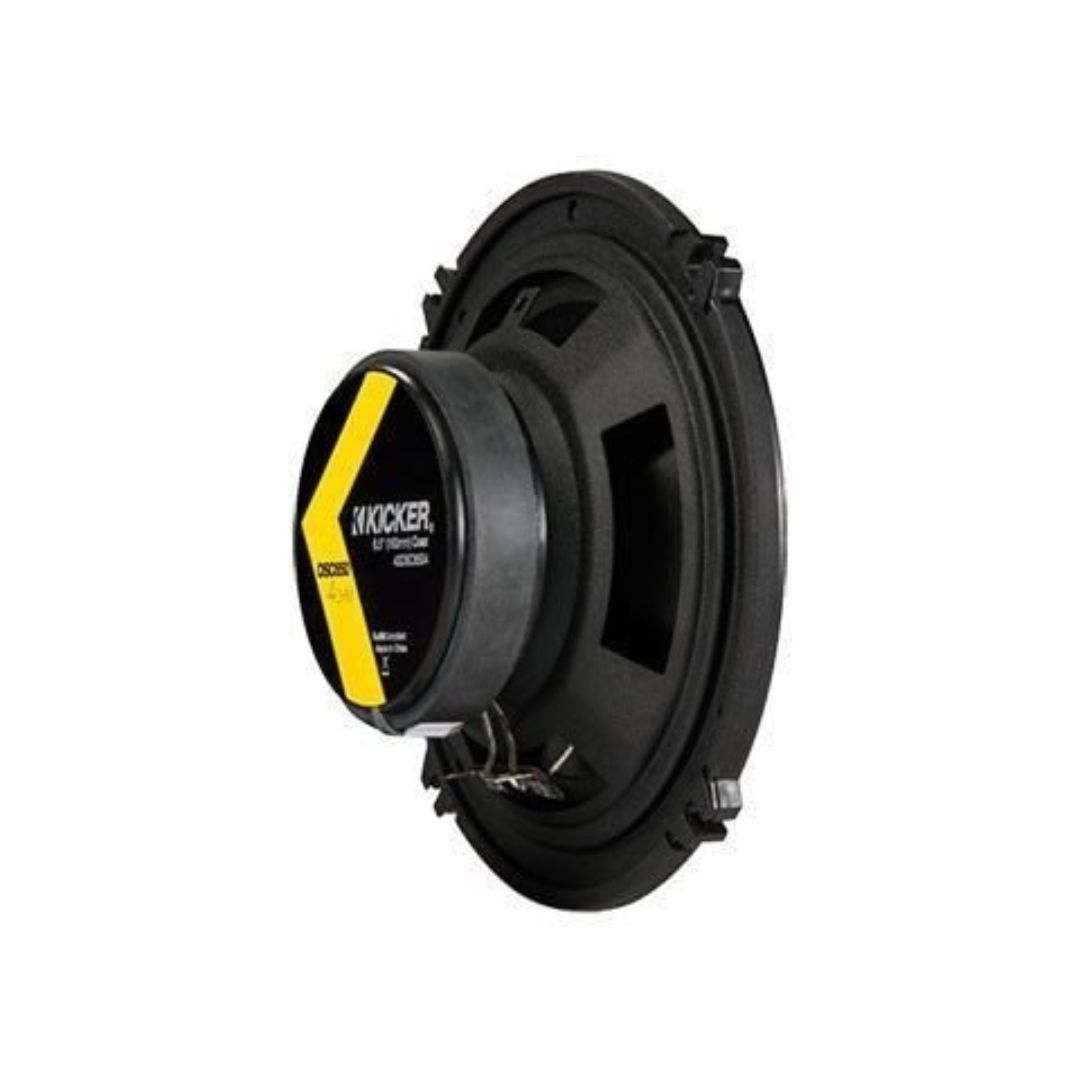 Kicker DSC6504, DS 6.5" 2-Way Coaxial Speakers, 4-Ohm (OB)