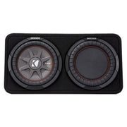 Kicker TCWRT104, CompRT 10" Subwoofer in Thin Profile Enclosure, 4-Ohm, 400W (43TCWRT104) (OB)