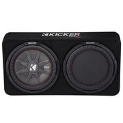 Kicker TCWRT122, CompRT 12" Subwoofer in Thin Profile Enclosure, 2-Ohm, 500W (43TCWRT122) (OB)