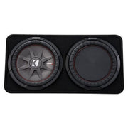 Kicker TCWRT124, CompRT 12" Subwoofer in Thin Profile Enclosure, 4-Ohm, 500W (43TCWRT124) (OB)