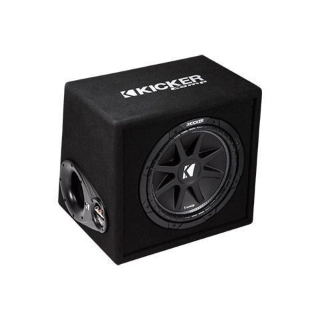 Kicker VC124, Comp 12" Subwoofer In Vented Enclosure, 4-Ohm (43VC124) (OB)