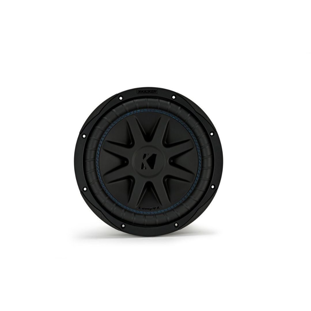 Kicker CVX102, CompVX 10" Dual Voice Coil Subwoofer 2-Ohm, 600W (44CVX102) (OB)