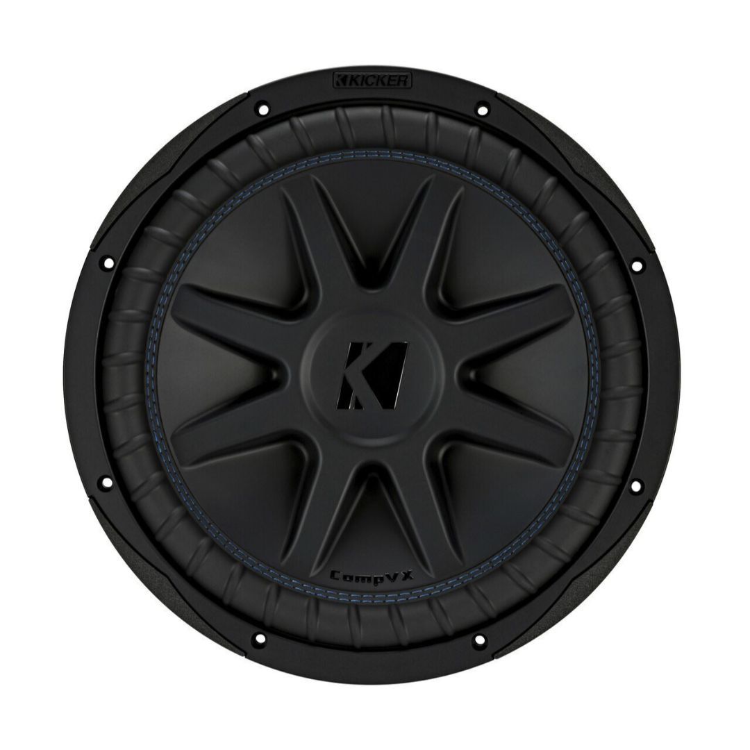 Kicker CVX122, CompVX 12" Dual Voice Coil Subwoofer 2-Ohm, 750W (44CVX122) (OB)