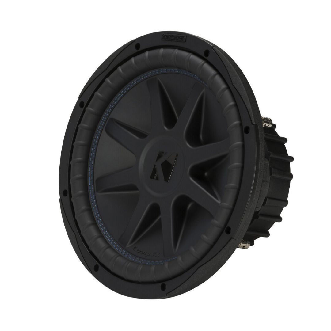 Kicker CVX124, CompVX 12" Dual Voice Coil Subwoofer 4-Ohm, 750W (44CVX124) (OB)