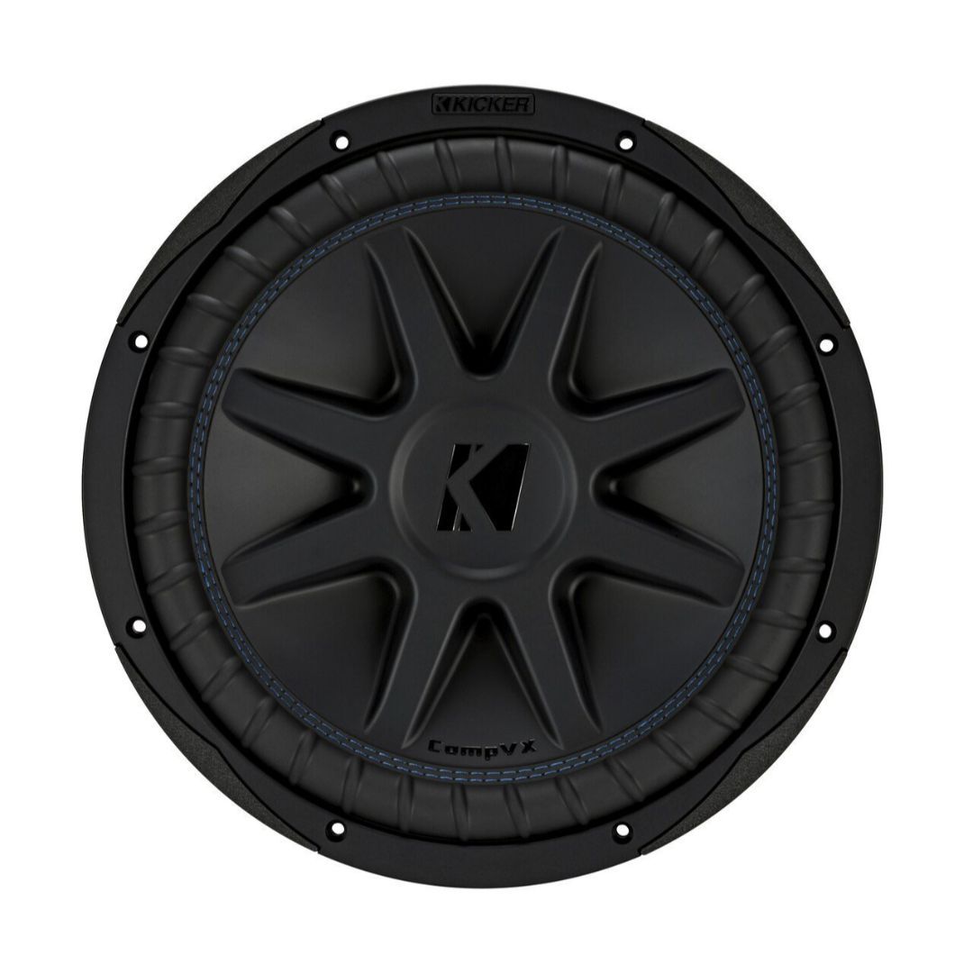 Kicker CVX124, CompVX 12" Dual Voice Coil Subwoofer 4-Ohm, 750W (44CVX124) (OB)