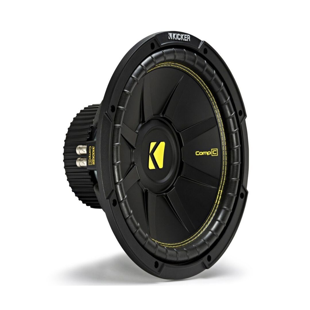 Kicker CWCD84, CompC 8" Dual Voice Coil Subwoofer 4-Ohm, 200W (44CWCD84) (OB)