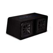 Kicker DL7S122, L7S Dual 12" Subwoofer In Vented Enclosure, 2-Ohm (44DL7S122) (OB)