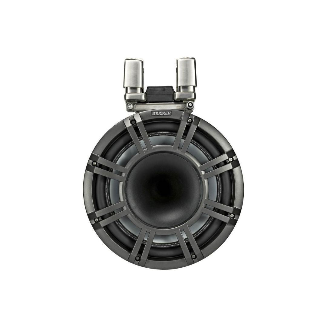 Kicker KMTC114, KMTC 11" Horn-Loaded Tower Speaker System, Charcoal (44KMTC114) (OB)