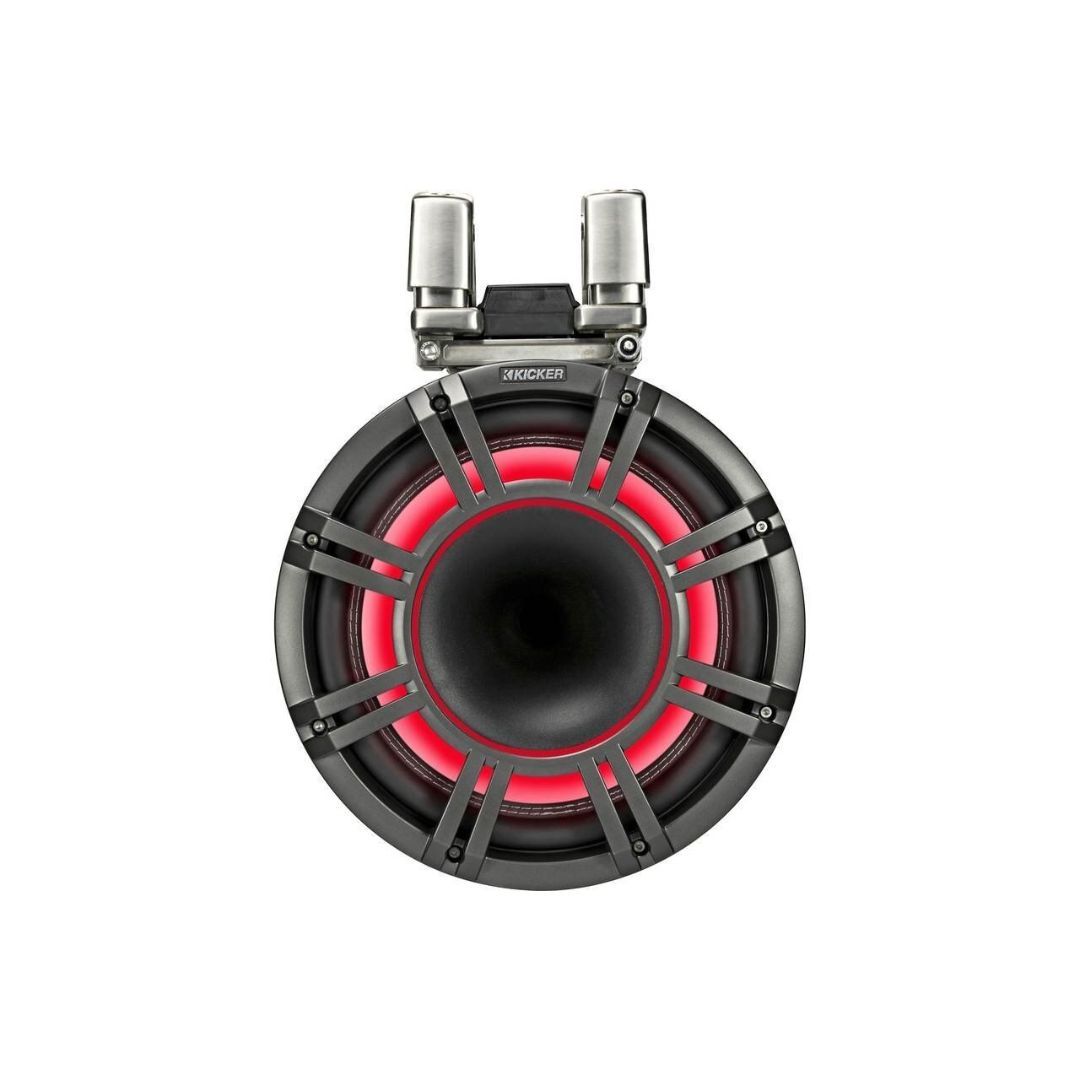 Kicker KMTC114, KMTC 11" Horn-Loaded Tower Speaker System, Charcoal (44KMTC114) (OB)