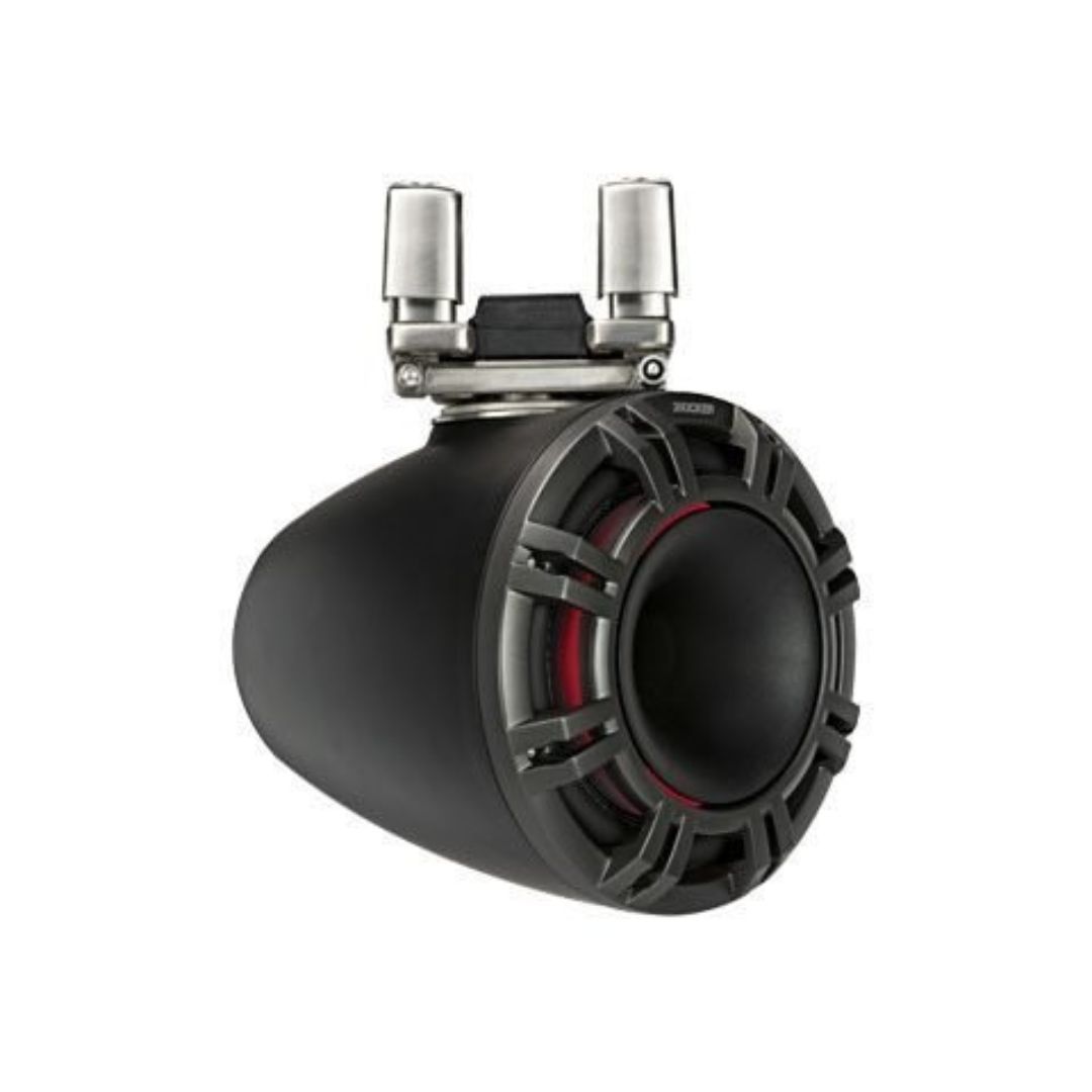 Kicker KMTC94, KMTC 9" Horn-Loaded Tower Speaker System, Charcoal (44KMTC94) (OB)