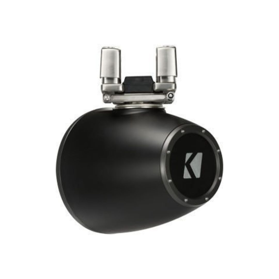 Kicker KMTC94, KMTC 9" Horn-Loaded Tower Speaker System, Charcoal (44KMTC94) (OB)
