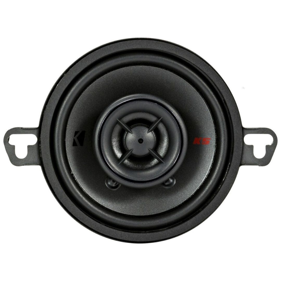 Kicker KSC3504, KS Series 3.5" Coaxial Speakers (44KSC3504) (OB)