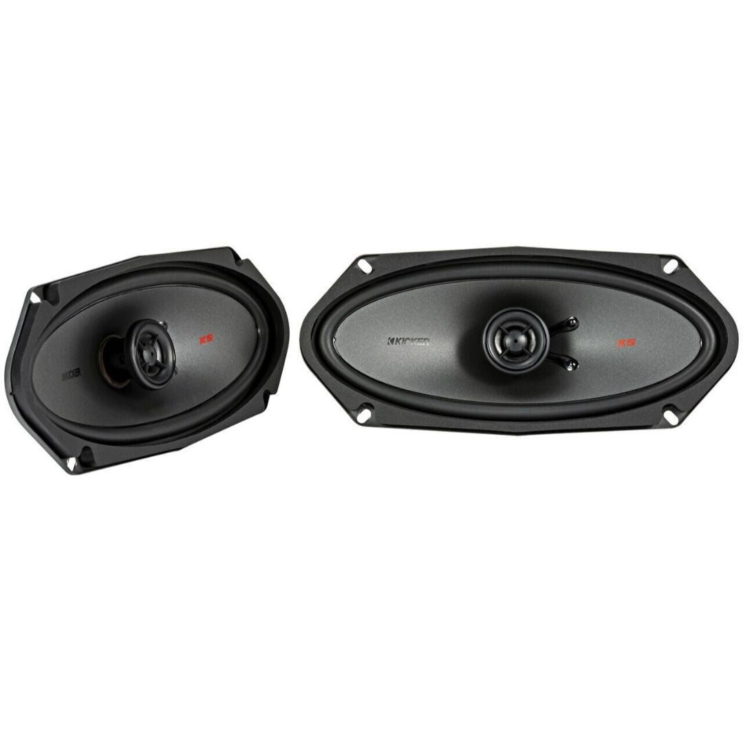 Kicker KSC41004, KS Series 4x10" Coaxial Speakers (44KSC41004) (OB)