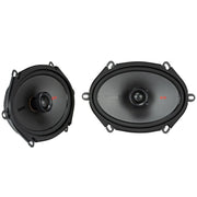 Kicker KSC6804, KS Series 6x8" Coaxial Speakers (44KSC6804) (OB)