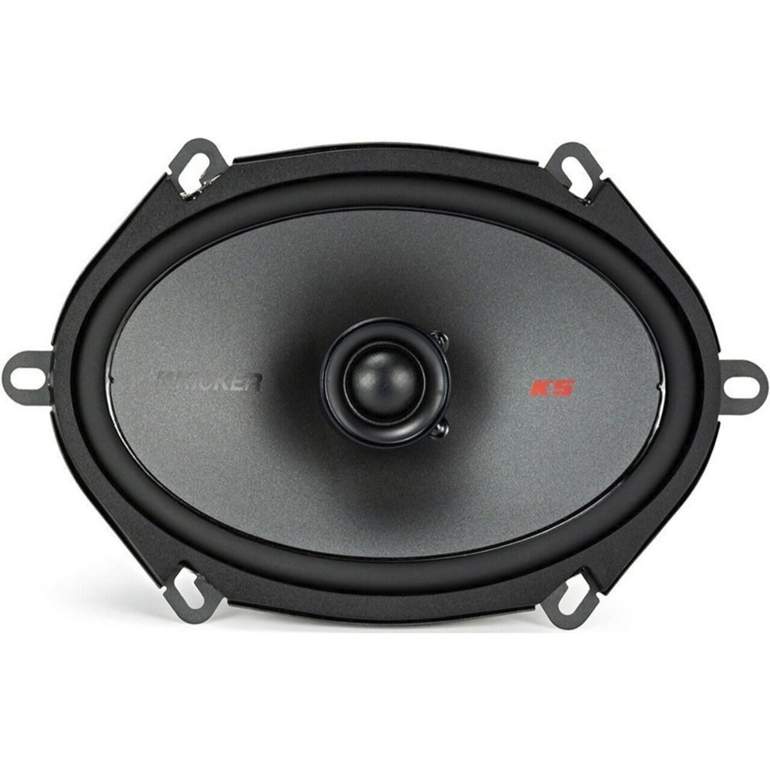 Kicker KSC6804, KS Series 6x8" Coaxial Speakers (44KSC6804) (OB)