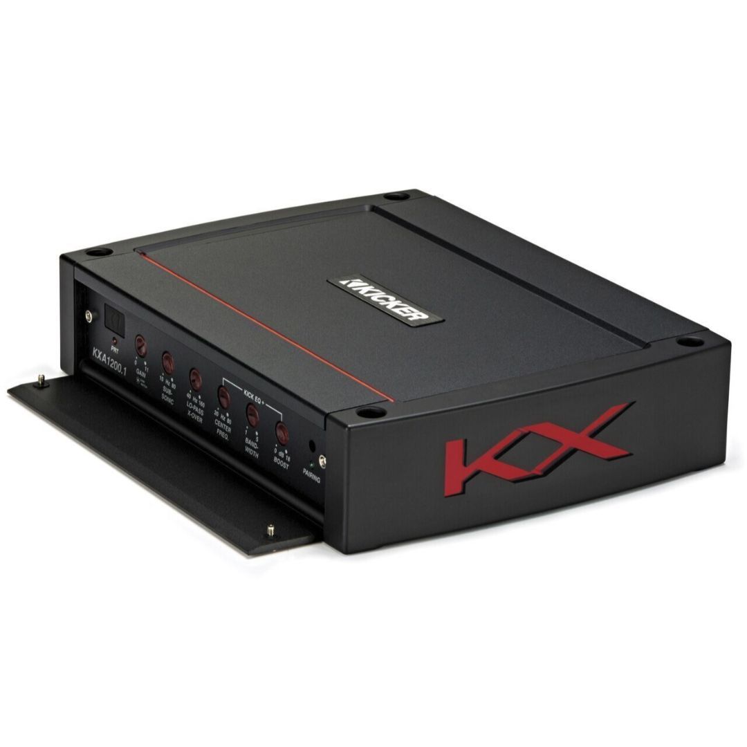 Kicker KXA12001, KX Series Mono Class D Subwoofer Amplifier - 1200 Watts (44KXA12001) (OB)