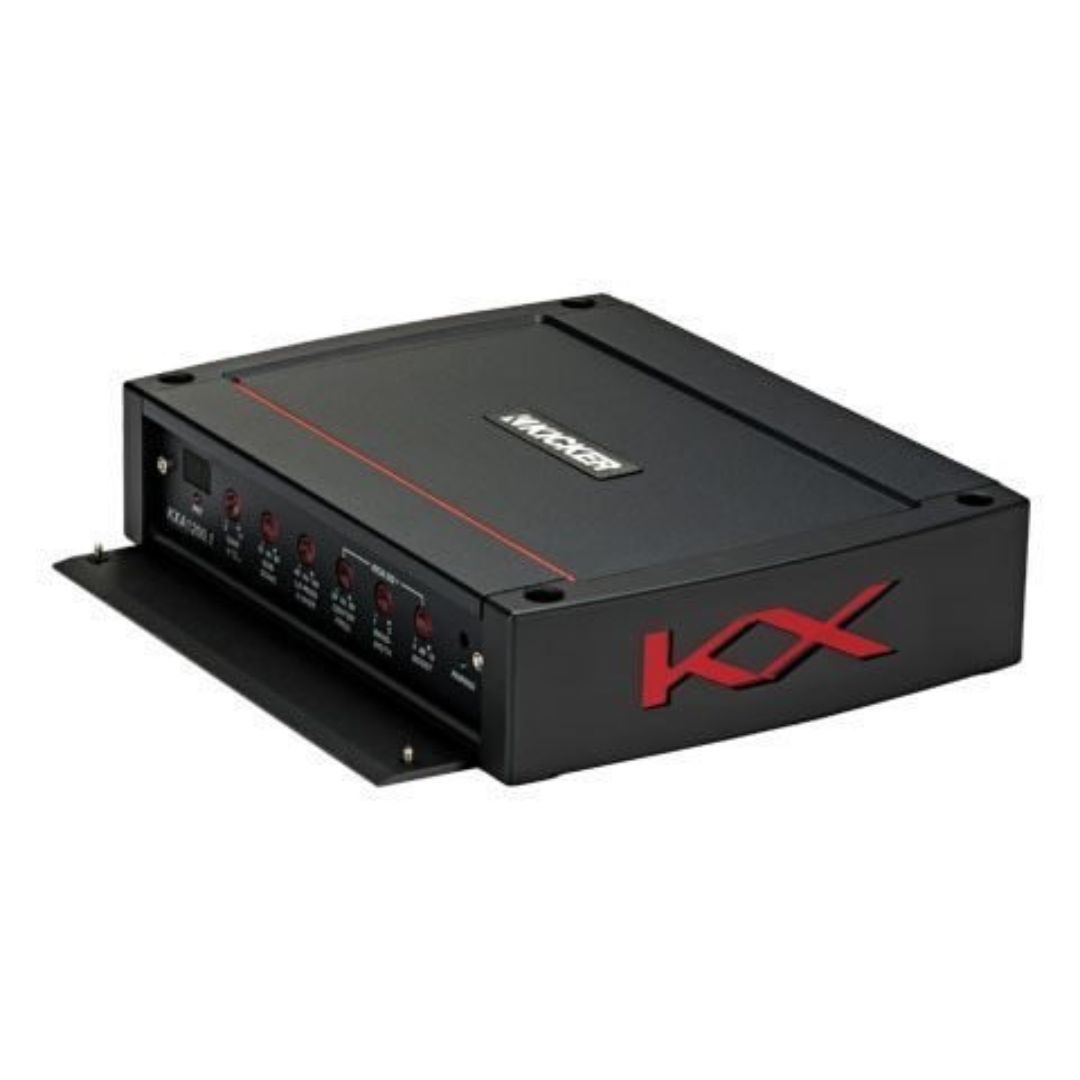 Kicker KXA12002, KX Series 2 Channel Full Range Class D Amplifier - 1200 Watts (44KXA12002) (OB)