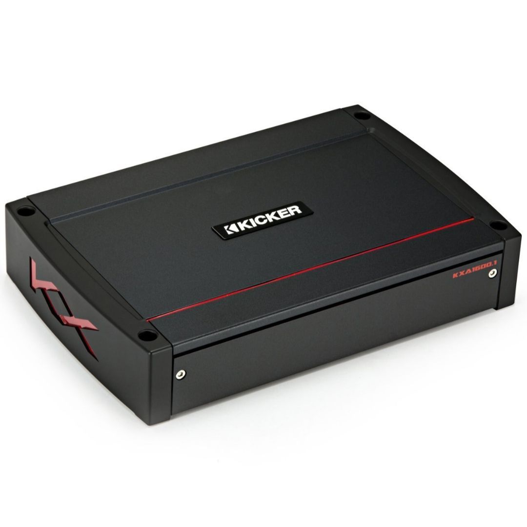 Kicker KXA16001, KX Series Mono Class D Subwoofer Amplifier - 1600 Watts (44KXA16001) (OB)