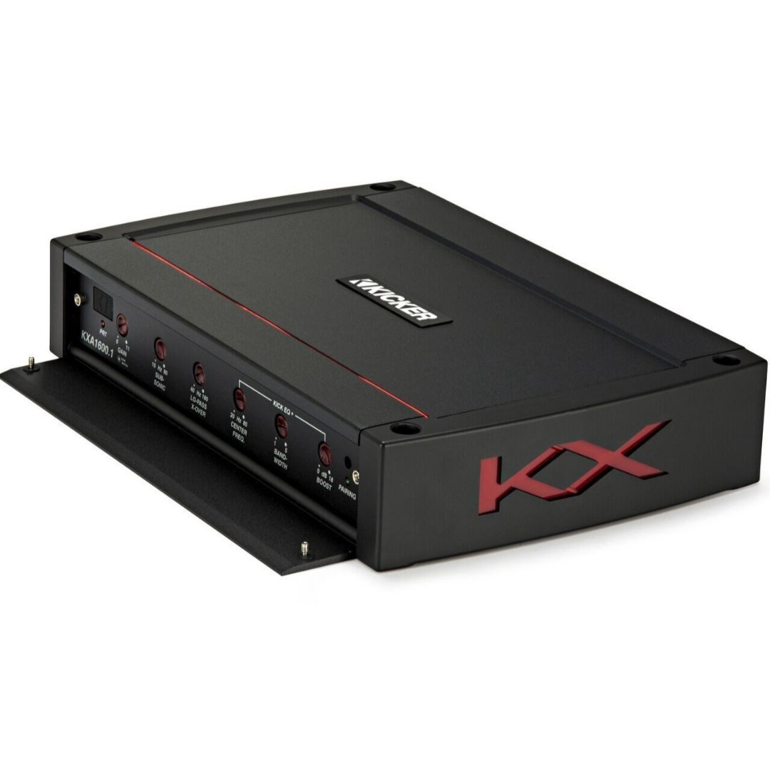 Kicker KXA16001, KX Series Mono Class D Subwoofer Amplifier - 1600 Watts (44KXA16001) (OB)