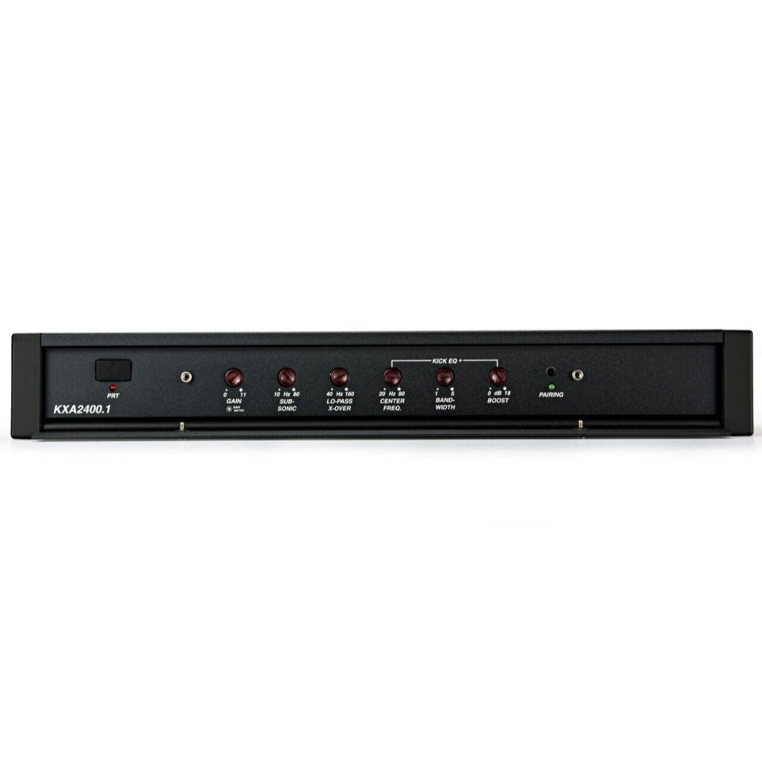 Kicker KXA24001, KX Series Mono Class D Subwoofer Amplifier - 2400 Watts (44KXA24001) (OB)