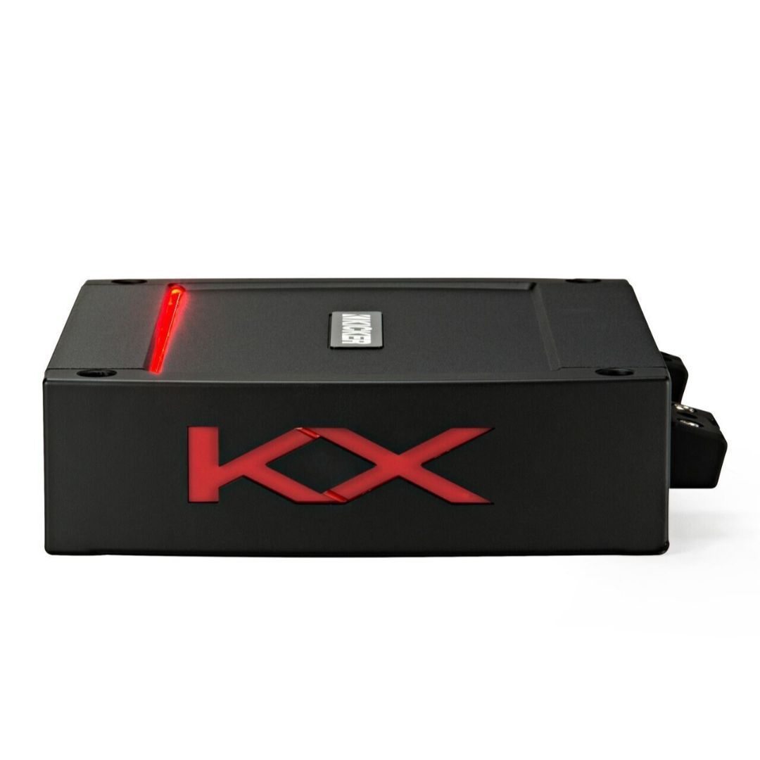 Kicker KXA4001, KX Series Mono Class D Subwoofer Amplifier - 400 Watts (OB)