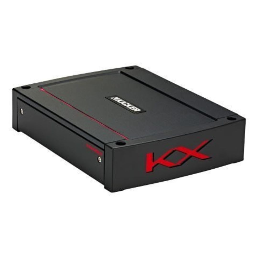 Kicker KXA4002, KX Series 2 Channel Full Range Class D Amplifier - 400 Watts (44KXA4002) (OB)