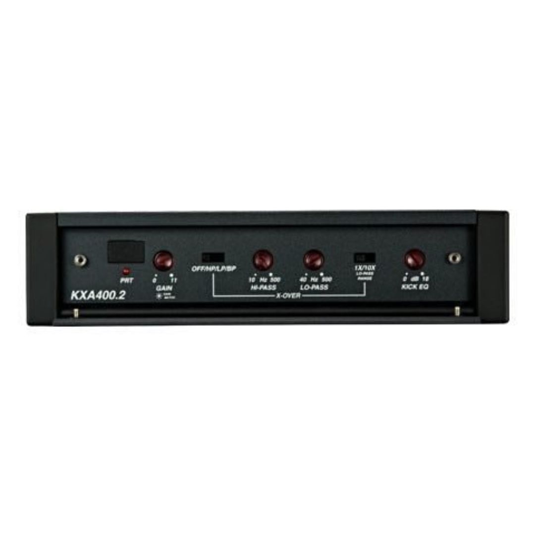 Kicker KXA4002, KX Series 2 Channel Full Range Class D Amplifier - 400 Watts (44KXA4002) (OB)