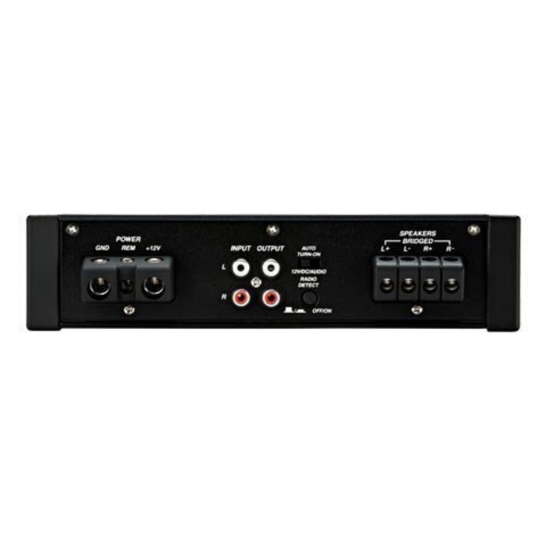 Kicker KXA4002, KX Series 2 Channel Full Range Class D Amplifier - 400 Watts (44KXA4002) (OB)